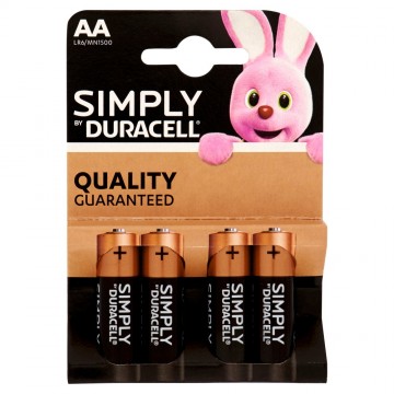DURACELL SIMPLY STILO X4