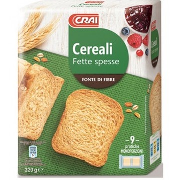 FETTE BISC. CRAI CEREALI 9 MONOPORZ. GR.320