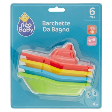 BARCHETTE DA BAGNO NEOBABY PZ.4