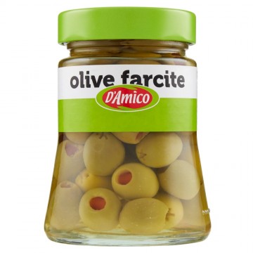OLIVE FARCITE 'C/PEPERONI' D'AMICO GR.290