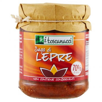 'I TOSCANACCI' SUGO ALLA  LEPRE GR.180