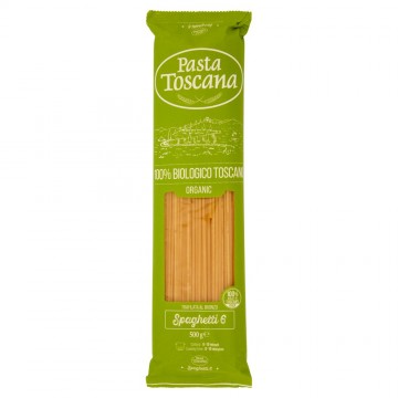 PASTA TOSCANA BIO SPAGHETTI N. 6 GR.500