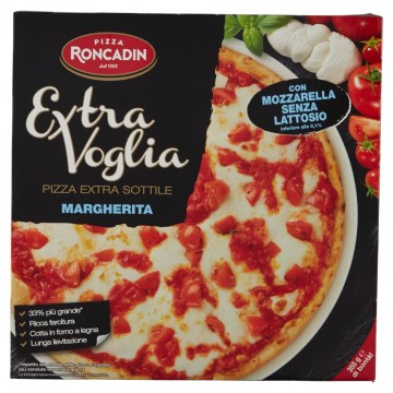 PIZZA MARGHERITA S/LATTOSIO RONCADIN GR.350