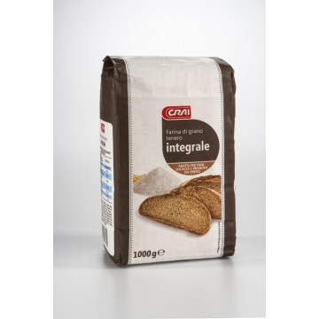 FARINA CRAI INTEGRALE KG.1