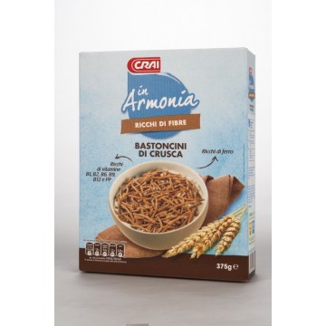 BASTONCINI CRAI ARMONIA CRUSCA GR.375