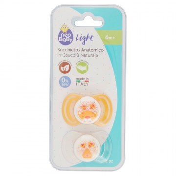 SUCCHIETTO CAU. ANATOMICO ARANCIO MEDIO 2 PZ.