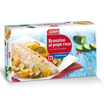 BRANZINO AL PEPE ROSA CRAI GR.250