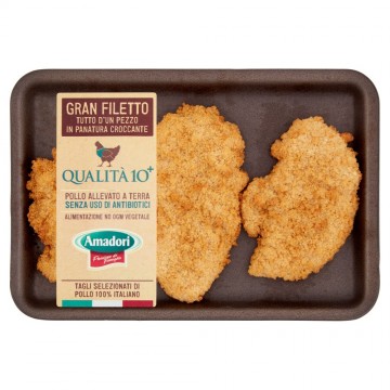 AMADORI FILETTO DI POLLO IMPANATO GR.250