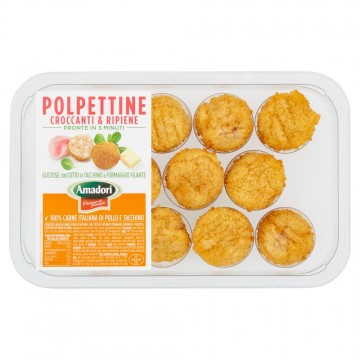 AMADORI POLPETTINE CROCCANTI & RIPIENE GR.240