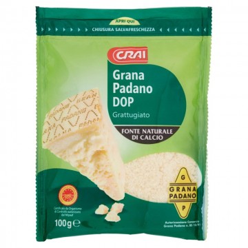GRANA PADANO DOP CRAI GRATTATO BS. GR.100