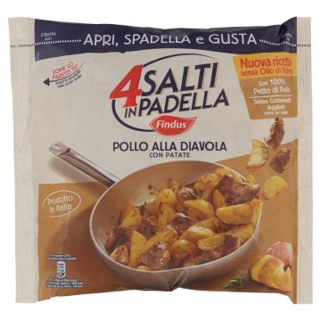 FINDUS POLLO ALLA DIAVOLA C/PATATE GR.500