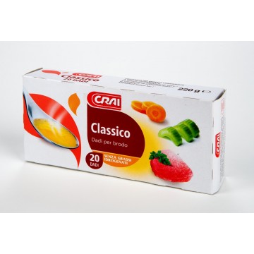 DADO CRAI CLASSICO 20 CUBETTI GR.220