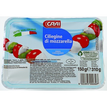 MOZZARELLINE CILIEGINE CRAI GR.150