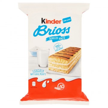 KINDER BRIOSS LATTE  X10