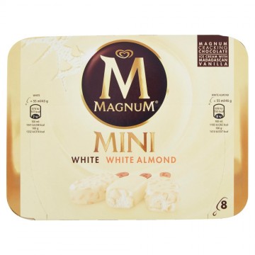 MAGNUM MINI NEW BIANCO MANDORLE X 8 GR.352
