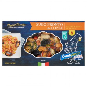 ESCA SUGO PRONTO ALLE COZZE GR.450