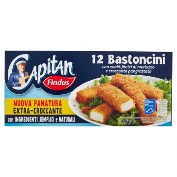 FINDUS BASTONCINI DI MERLUZZO X 12 GR.300