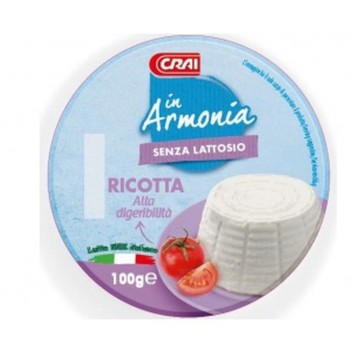 RICOTTA CRAI IN ARMONIA S/LATTOSIO GR.100