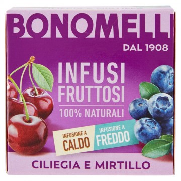 BONOMELLI INFUSI CILIEGIA/MIRTILLI GR.24