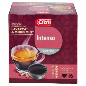 CAPSULE CRAI INTENSO X16 COMP. A MODO MIO