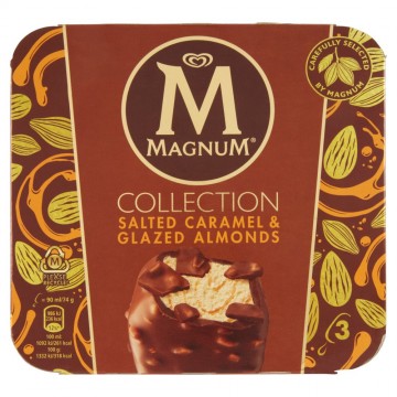 ALGIDA NEW MAGNUM CARAMELLO SALATO E MAND X 3