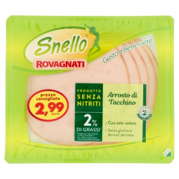ROVAGNATI SNELLO TACCHINO NO NITRITI GR.100