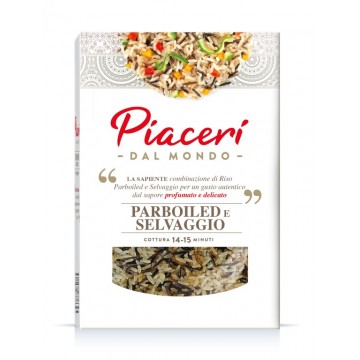 P. MONDO RISO PARBOILED SELVAGGIO GR.500