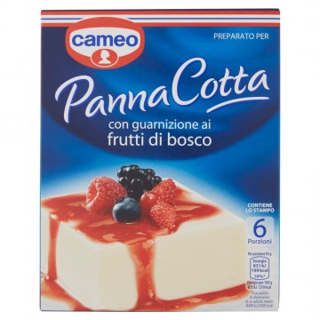 CAMEO PANNA COTTA A FRUTTI DI BOSCO GR.107