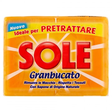 SAPONE BUCATO SOLE GIALLO 2 PEZZI