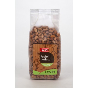 FAGIOLI SECCHI CRAI BORLOTTI GR.500
