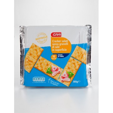 CRACKERS CRAI NON SALATI GR.560