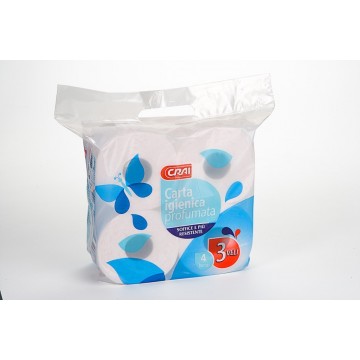 IGIENICA CRAI  3VE. PROF. TALCO X 4