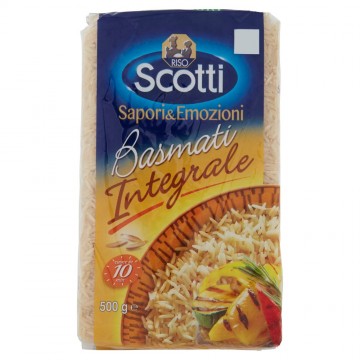 RISO BASMATI INTEGRALE SCOTTI GR.500