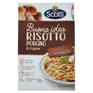 RISOTTO SCOTTI FUNGHI GR.210