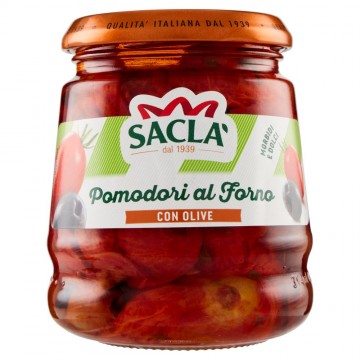 SACLA' POMODORI AL FORNO C/OLIVE GR.285