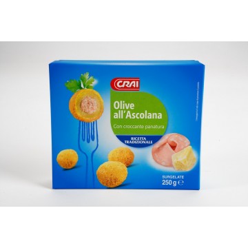 OLIVE ALL'ASCOLANA CRAI GR.250