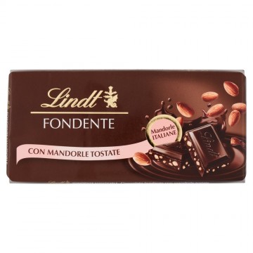 CIOCC. LINDT FONDENTE MANDORLE GR.100