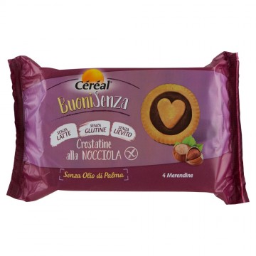 CEREAL BUONI SENZA CROSTATINE NOCCIOLA GR.150