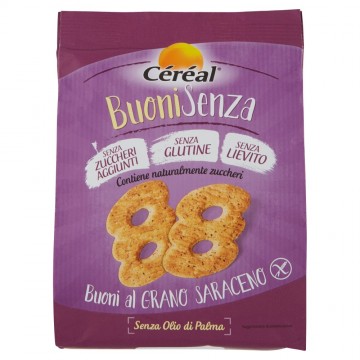 CEREAL BISC. BUONI SENZA GRANO SARAC. GR200