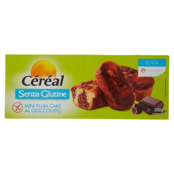 CEREAL MINI PLUM-CAKE CIOCC. S/GLUTINE