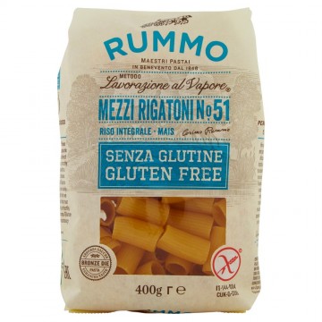 CEL. PASTA RUMMO MEZZI RIGATONI GR.400