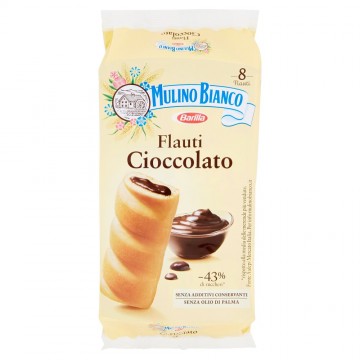 M.BIANCO FLAUTI AL CIOCCOLATO 8 PZ. GR.280