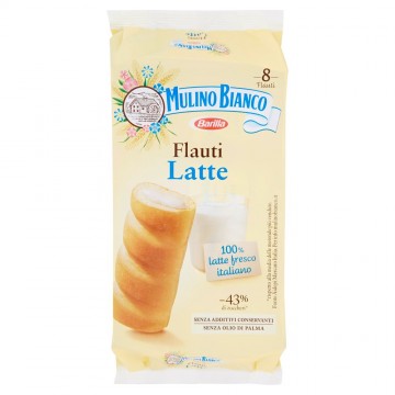 M.BIANCO FLAUTI AL LATTE PZ.8 GR.280