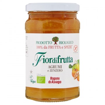 FIORDIFRUTTA AGRUMI E ZENZERO BIO GR.340