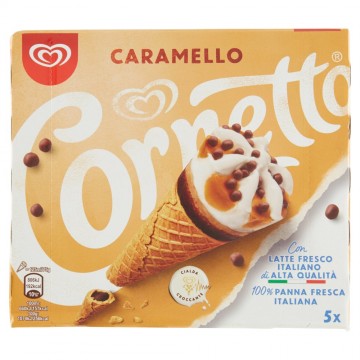ALGIDA CORNETTO NEW CARAMELLO X5