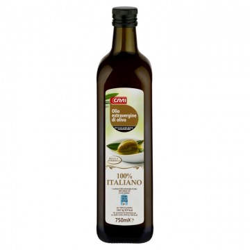 OLIO EX.VERG.CRAI 100% ITALIANO ML.750