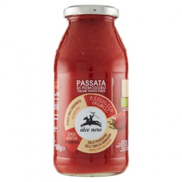 ALCE NERO PASSATA DI POMODORO BIO  GR.500