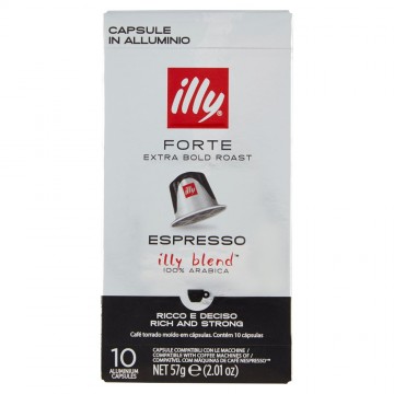 CAPSULE NESPRESSO ILLY FORTE PZ.10
