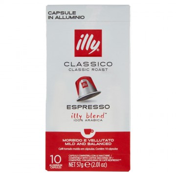CAPSULE NESPRESSO ILLY CLASS. PZ.10