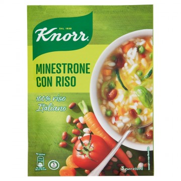 KNORR MINESTRONE CON RISO